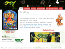 Tablet Screenshot of prattayjadavpur.com